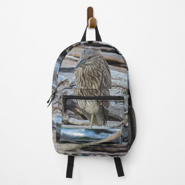 Item preview, American bittern & Duck on Pile of Dung - Funny Ecology Gift designed and sold by r-silver.