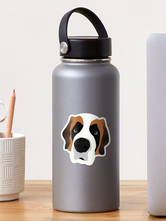 Thumbnail 1 of 3, Sticker, St. Bernard - Kodak designed and sold by JTatum95.