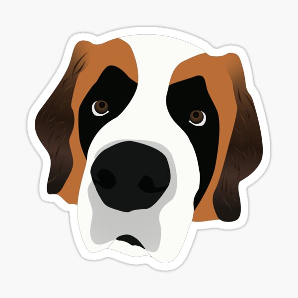 St. Bernard - Kodak Sticker
