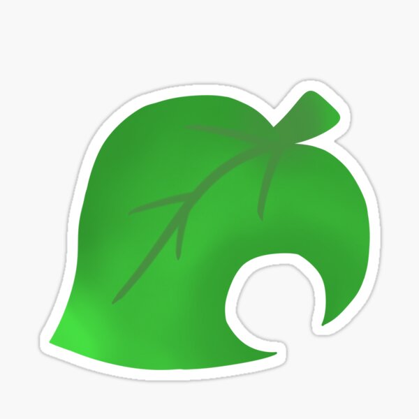 "ACNH Furniture Leaf " Sticker for Sale by SavannahWild12 Redbubble