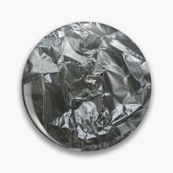 Item preview, Close-Up Of Crumpled Up Aluminium Kitchen Foil designed and sold by AJ505.
