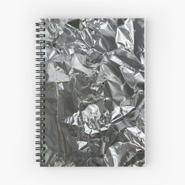 Item preview, Close-Up Of Crumpled Up Aluminium Kitchen Foil designed and sold by AJ505.