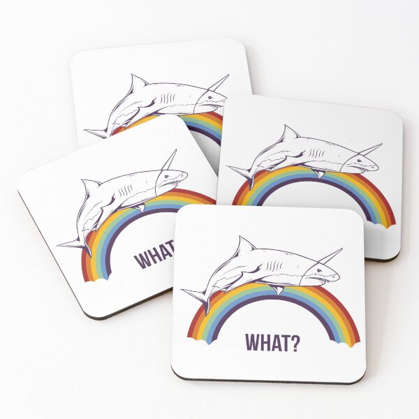 Item preview, Rainbow unicorn - shark designed and sold by ThommyBLN.