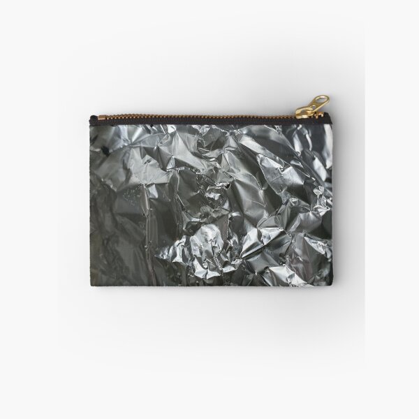 Item preview, Close-Up Of Crumpled Up Aluminium Kitchen Foil designed and sold by AJ505.