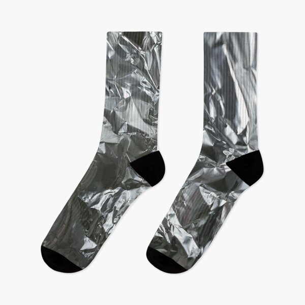 Item preview, Close-Up Of Crumpled Up Aluminium Kitchen Foil designed and sold by AJ505.