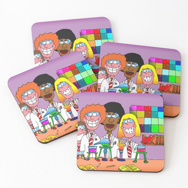 Item preview, Science club friends designed and sold by JasonTrivettart.