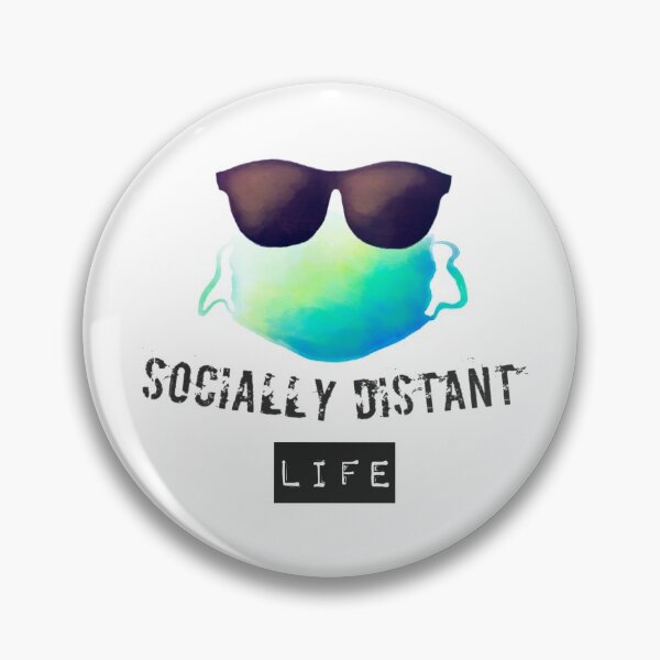 Item preview, Socially Distant Life designed and sold by NebulaDesigns86.