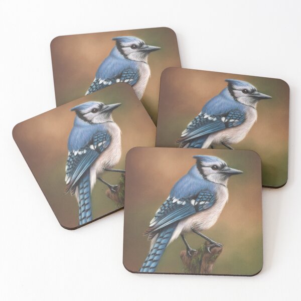 Item preview, Blue Jay Bird Artwork designed and sold by Richard Macwee.
