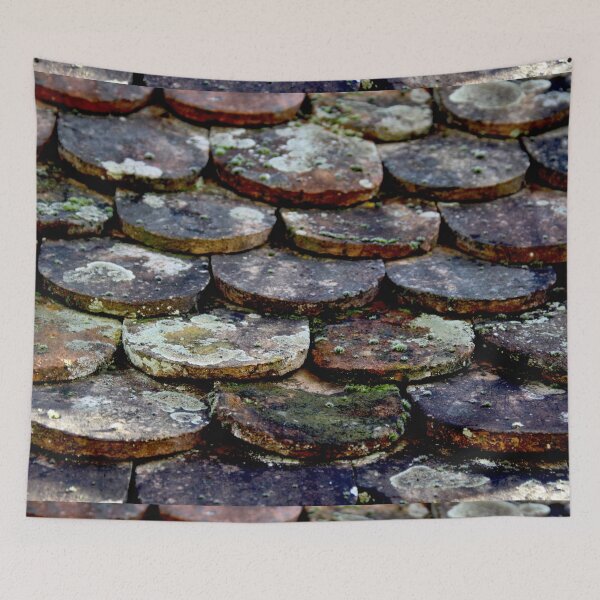 Item preview, Dirty old tiles on the roof	 designed and sold by EstelleRossetti.