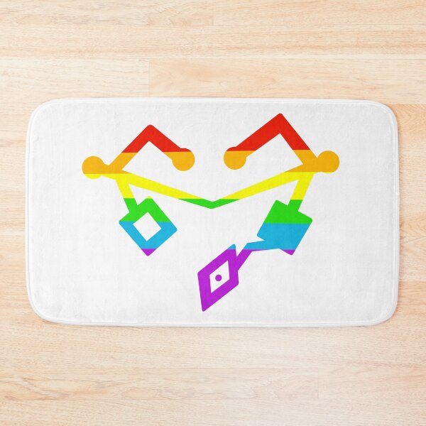 Item preview, Friends of Mara heart of etheria failsafe first ones writing symbol in pride flag colors designed and sold by Jellybeancreate.