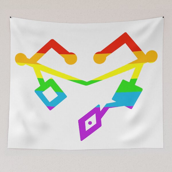 Item preview, Friends of Mara heart of etheria failsafe first ones writing symbol in pride flag colors designed and sold by Jellybeancreate.