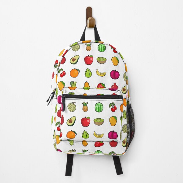 Artikelvorschau, Obst kiwi banane erdbeere orange wassermelone weintrauben ananas apfel kirschen fruits entworfen und verkauft von Trenddesigns24.