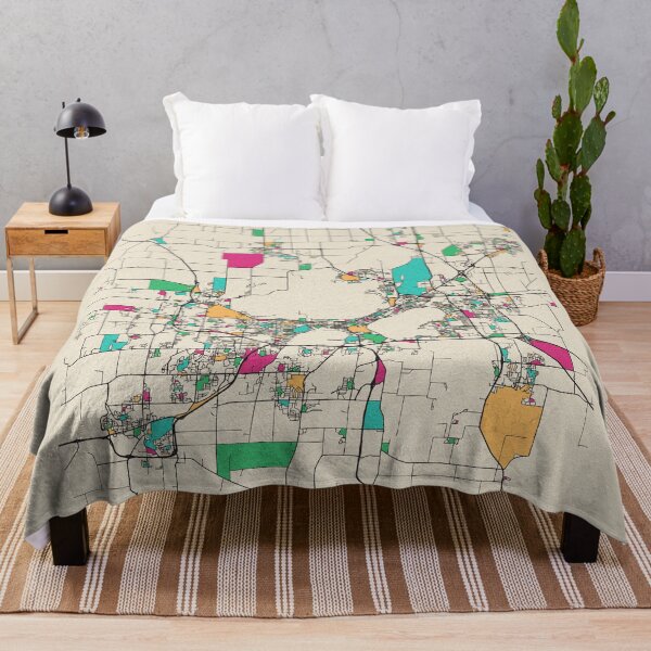 Item preview, Madison, Wisconsin Street Map designed and sold by A Deniz Akerman.