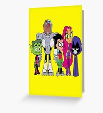 Teen Titans Go! Greeting Card