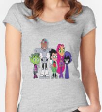 Teen Titans Go! Women's Fitted Scoop T-Shirt