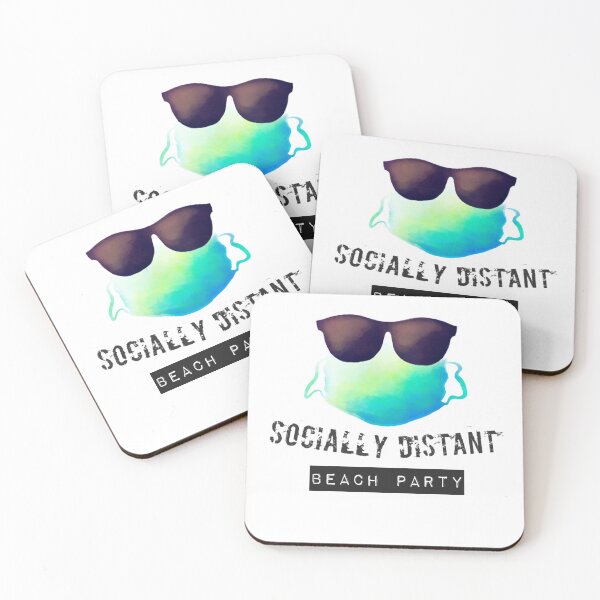 Item preview, Socially Distant Beach Party designed and sold by NebulaDesigns86.