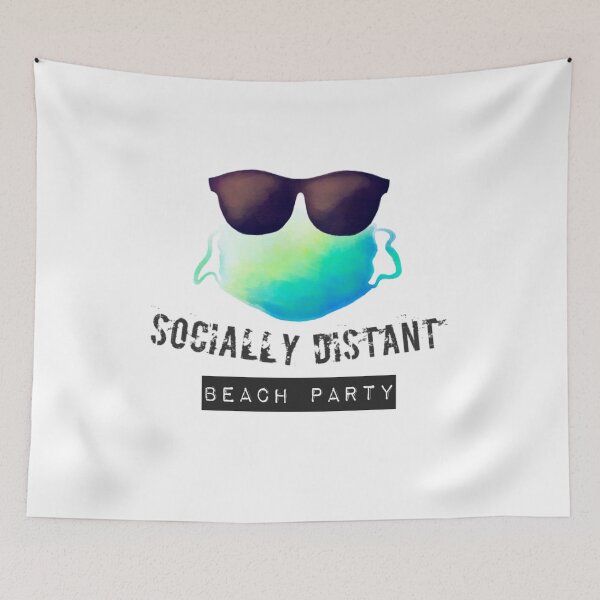 Item preview, Socially Distant Beach Party designed and sold by NebulaDesigns86.