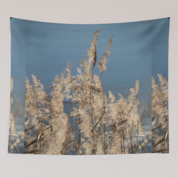 Item preview, Madine lake natural reeds landscape	 designed and sold by EstelleRossetti.