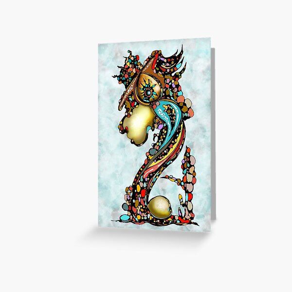 Dragon King Greeting Card