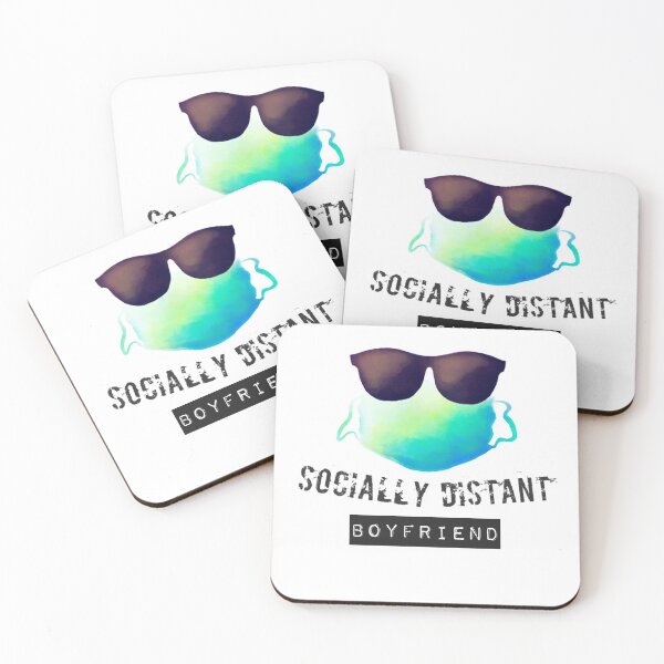 Item preview, Socially Distant Boyfriend designed and sold by NebulaDesigns86.