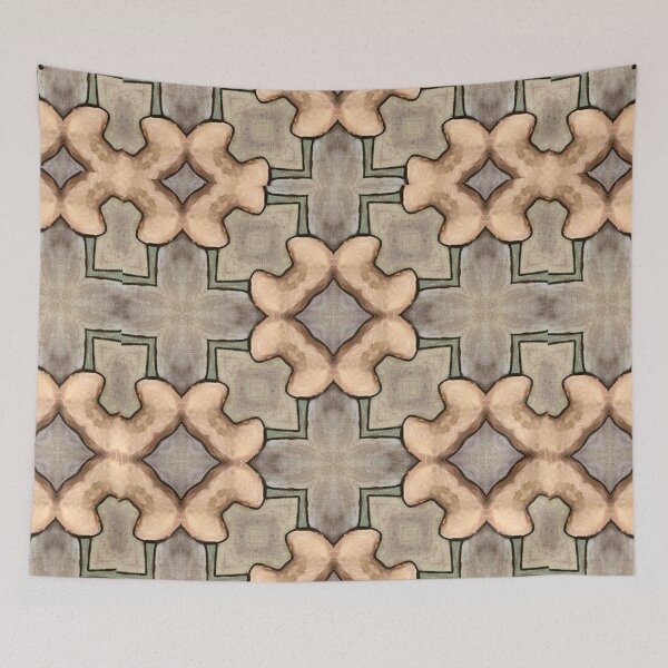 Item preview, Feel The Calm / Kaliedoscope Art / Sage Green /  designed and sold by artenvironments.