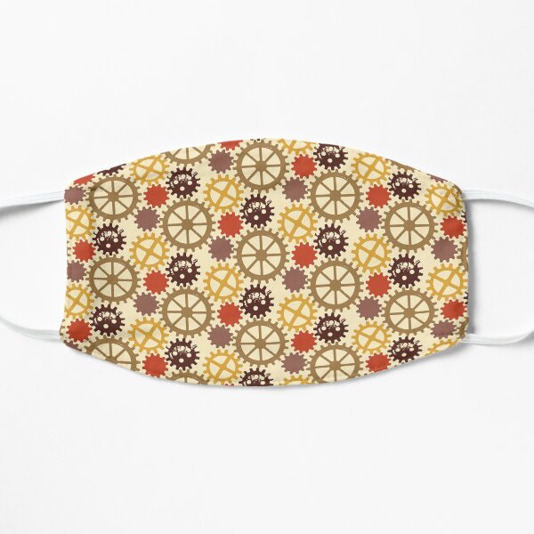 Steampunk Cogs Flat Mask