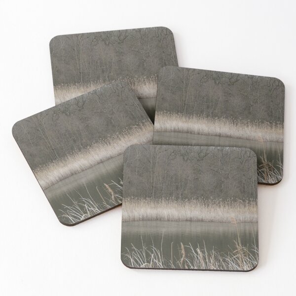 Item preview, Madine lake natural reeds landscape	 designed and sold by EstelleRossetti.