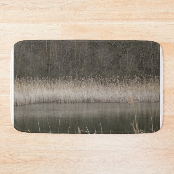 Item preview, Madine lake natural reeds landscape	 designed and sold by EstelleRossetti.