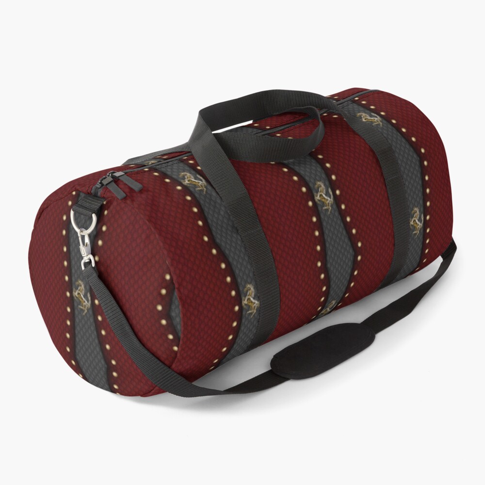 Prancing Horse (Golden) 2 Duffle Bag
