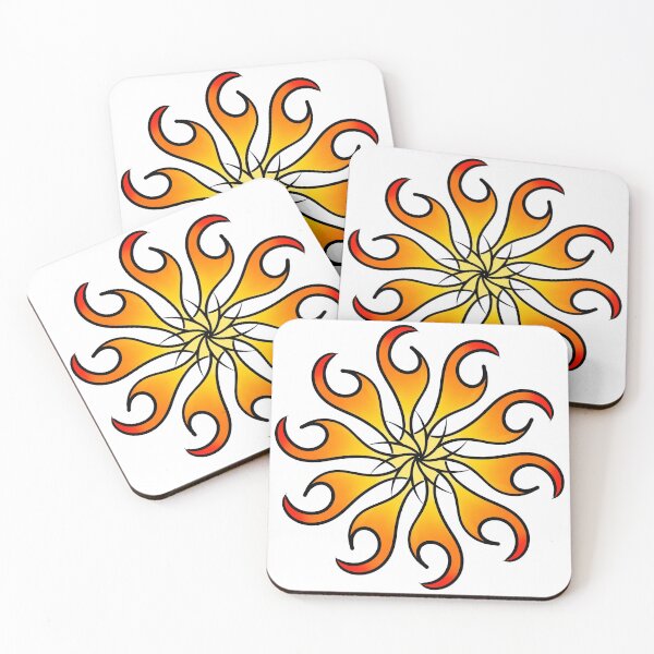 Item preview, Fire Rangoli Design designed and sold by ABS-Originals.