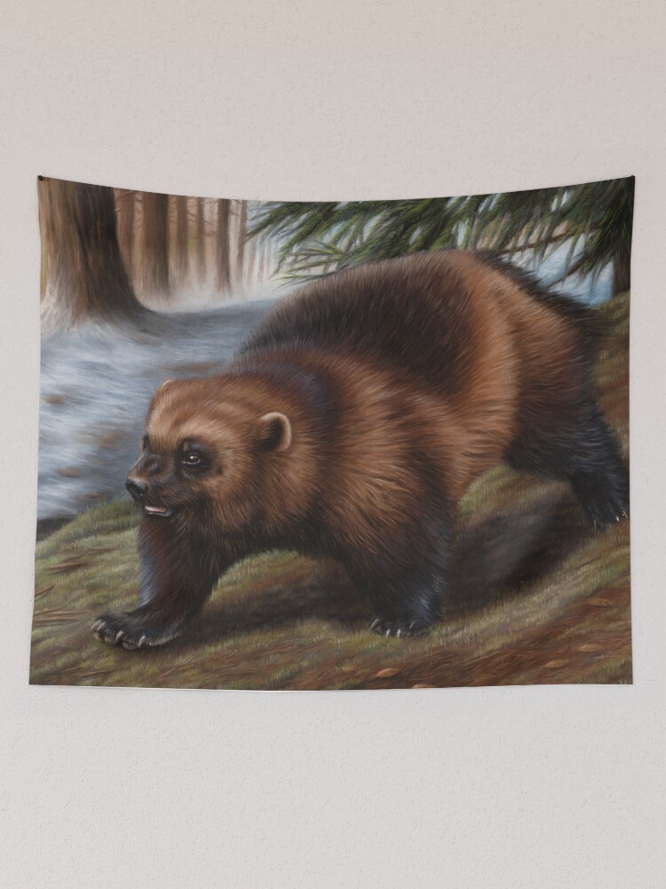 Wildlife tapestry discount