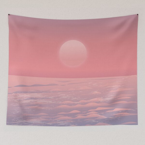 Item preview, Aesthetic sunset pastel pink purple  designed and sold by Bossin.