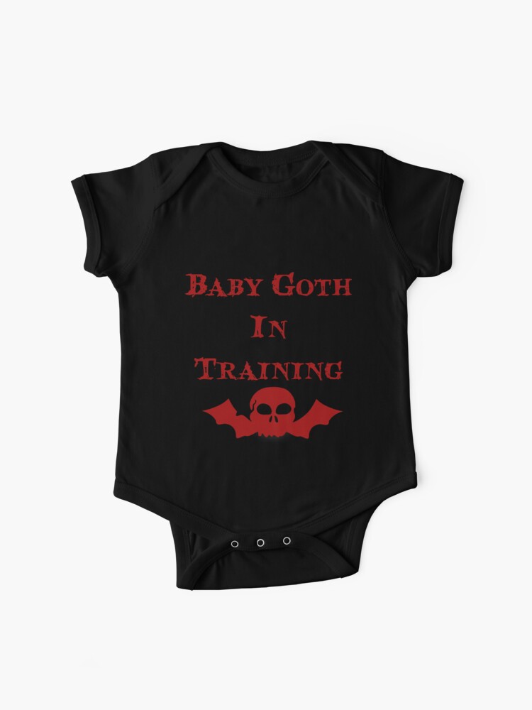 goth baby onesies
