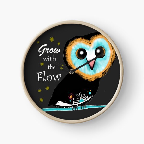 Grow with the Flow Clock