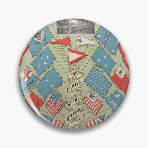 Item preview, Flags of American History (1901) Historic USA Symbols designed and sold by BravuraMedia.