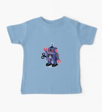 Retro Robot Baby Tee