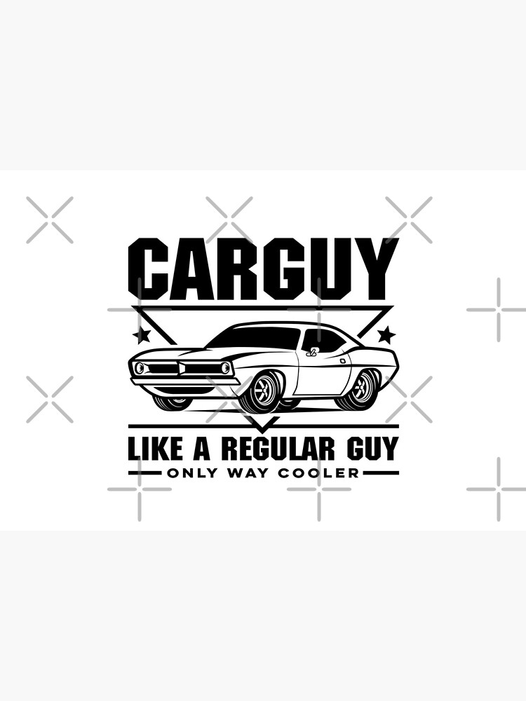 "Car Guy Like a Regular Guy but Cooler" Mask for Sale by DetourShirts