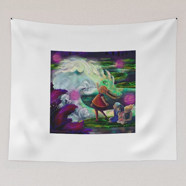 Item preview, A Little Witch Meeting Lake Spirits designed and sold by RainbowStudio.