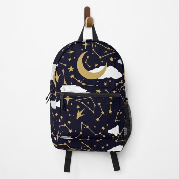 Item preview, Celestial Stars and Moons in Gold and White designed and sold by evannave.
