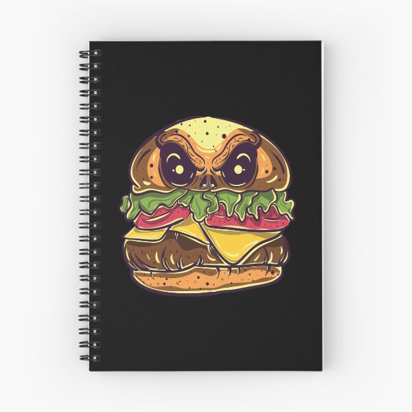 Item preview, evil grim burger designed and sold by MonteGrosso.