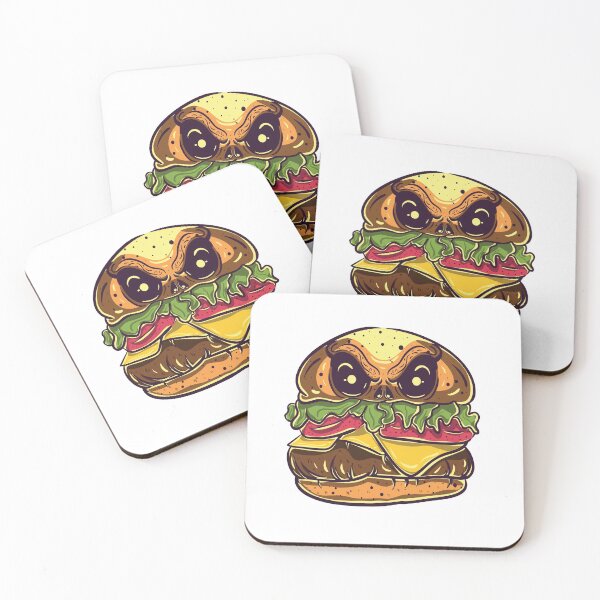 Item preview, evil grim burger designed and sold by MonteGrosso.