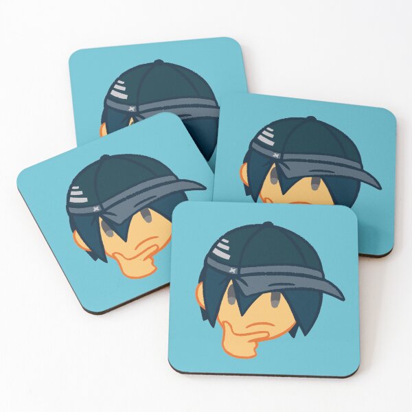 Aperçu de l'œuvre Shuichi Saihara (pensant emoji) créée et vendue par okicoma.