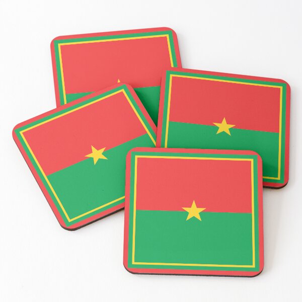Item preview, Burkina Faso Flag Gifts, Stickers & Products (GF) designed and sold by mpodger.
