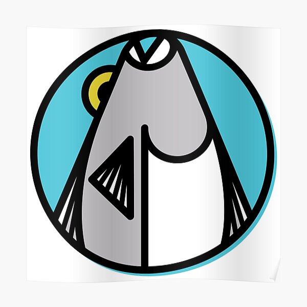 "FISH HEADS Halibut / Flounder (bellyside)" Poster for Sale by andrielko Redbubble