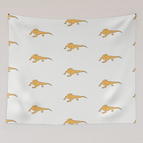 Item preview, mustard colored bearded dragon designed and sold by Beardeddragon13.