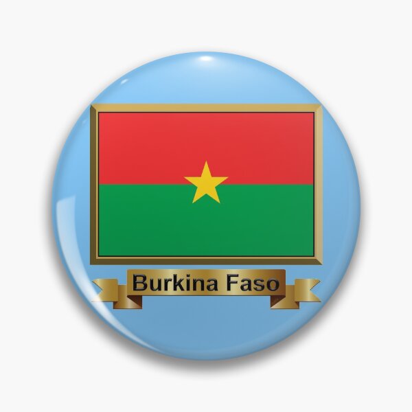 Item preview, Burkina Faso Flag Gifts, Stickers & Products (N) designed and sold by mpodger.