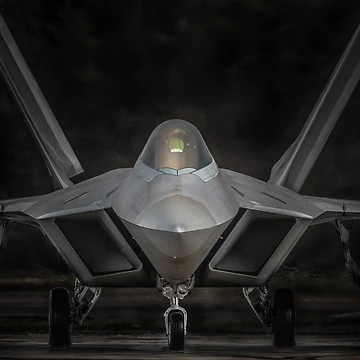 Artwork thumbnail, F-22  Raptor by Mark Lynham
