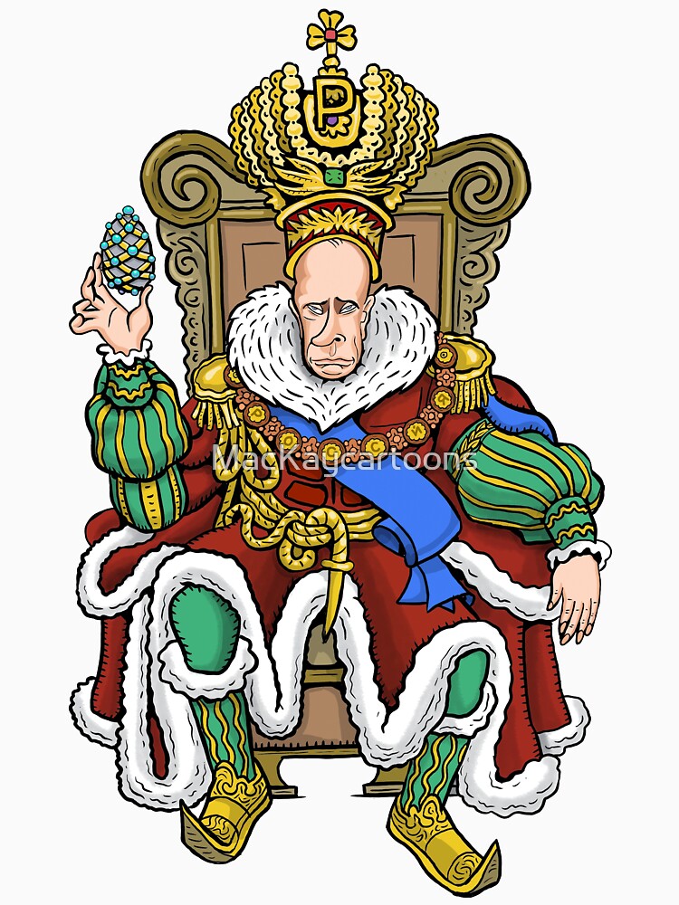 Vladimir Putin, Czar of Russia by MacKaycartoons