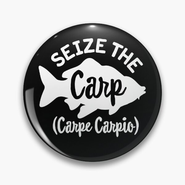 Item preview, Seize the Carp Carpe Carpio Carp fisher Carphunter designed and sold by LaundryFactory.