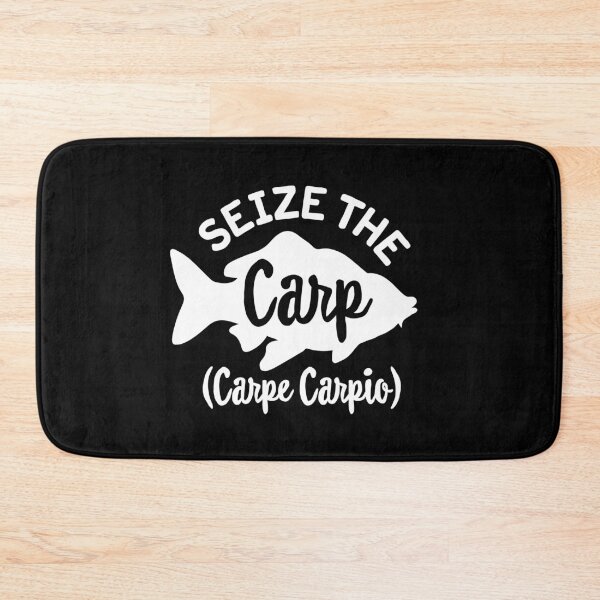 Item preview, Seize the Carp Carpe Carpio Carp fisher Carphunter designed and sold by LaundryFactory.